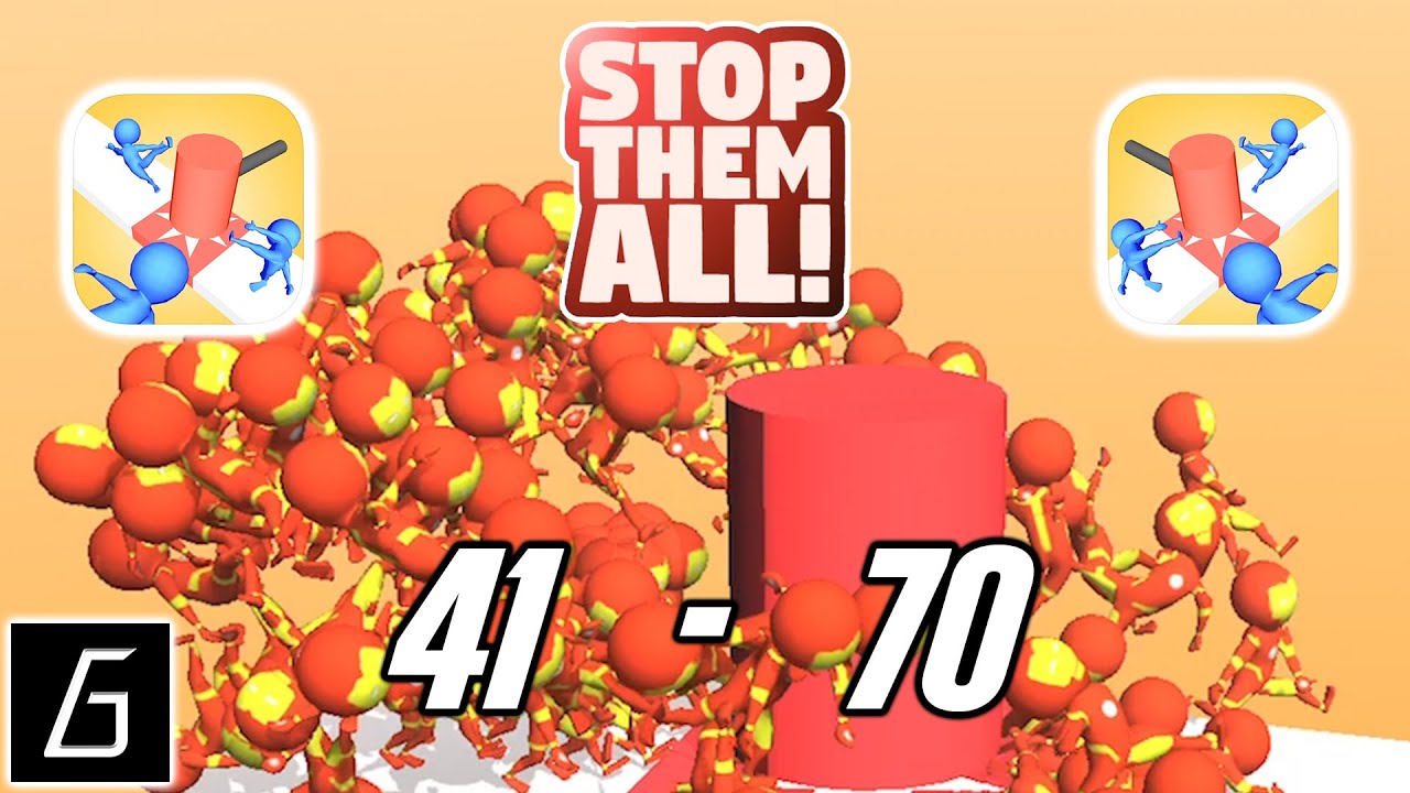 Stop Them All - Levels 41 - 70 & New Traps - (iOS - Android)