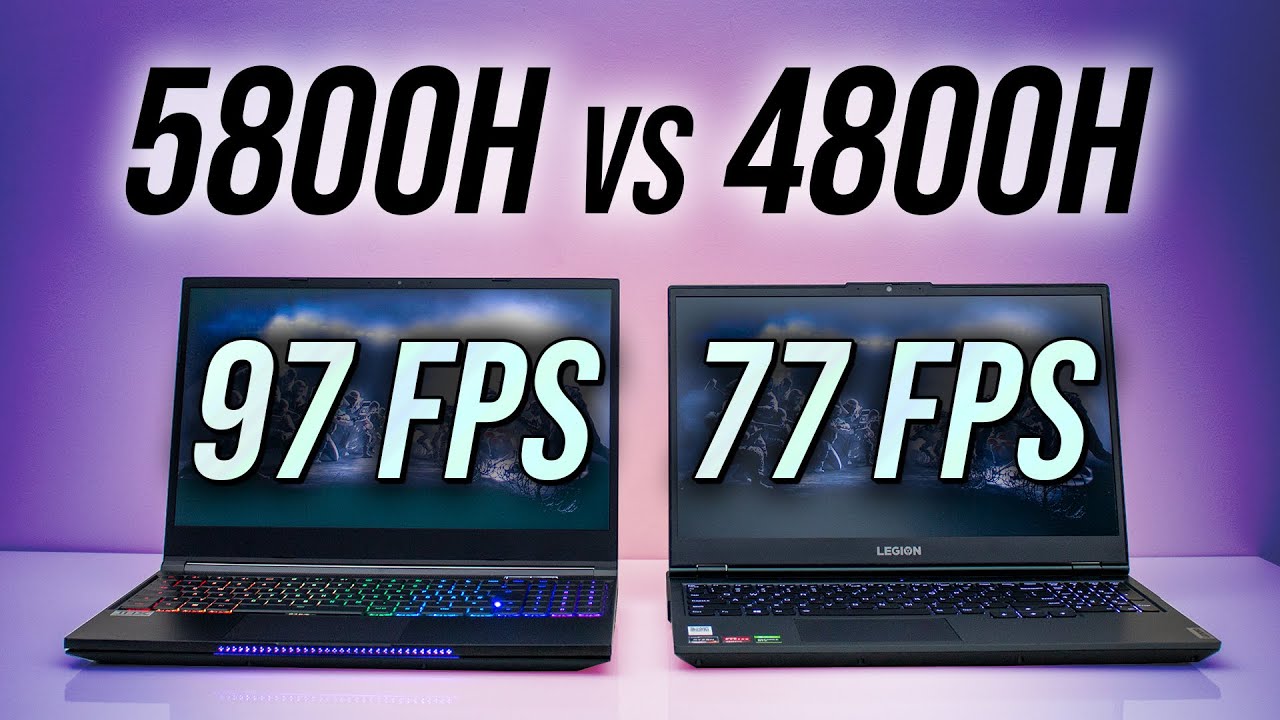 5800H vs 4800H in 10 Games - AMD Integrated Graphics (iGPU) Comparison