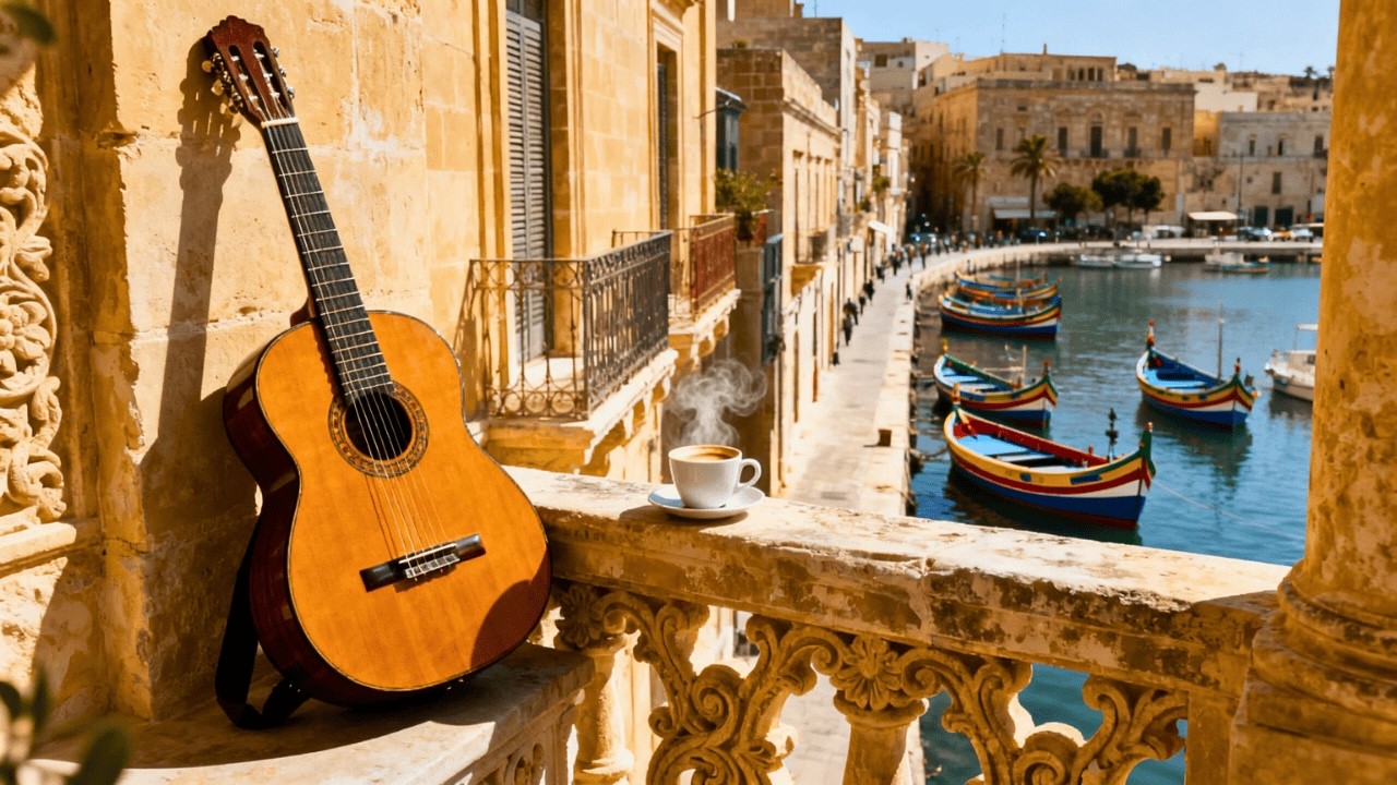 Romantic Spanish Guitar & Riviera Sunset | Relaxing Instrumental Mix