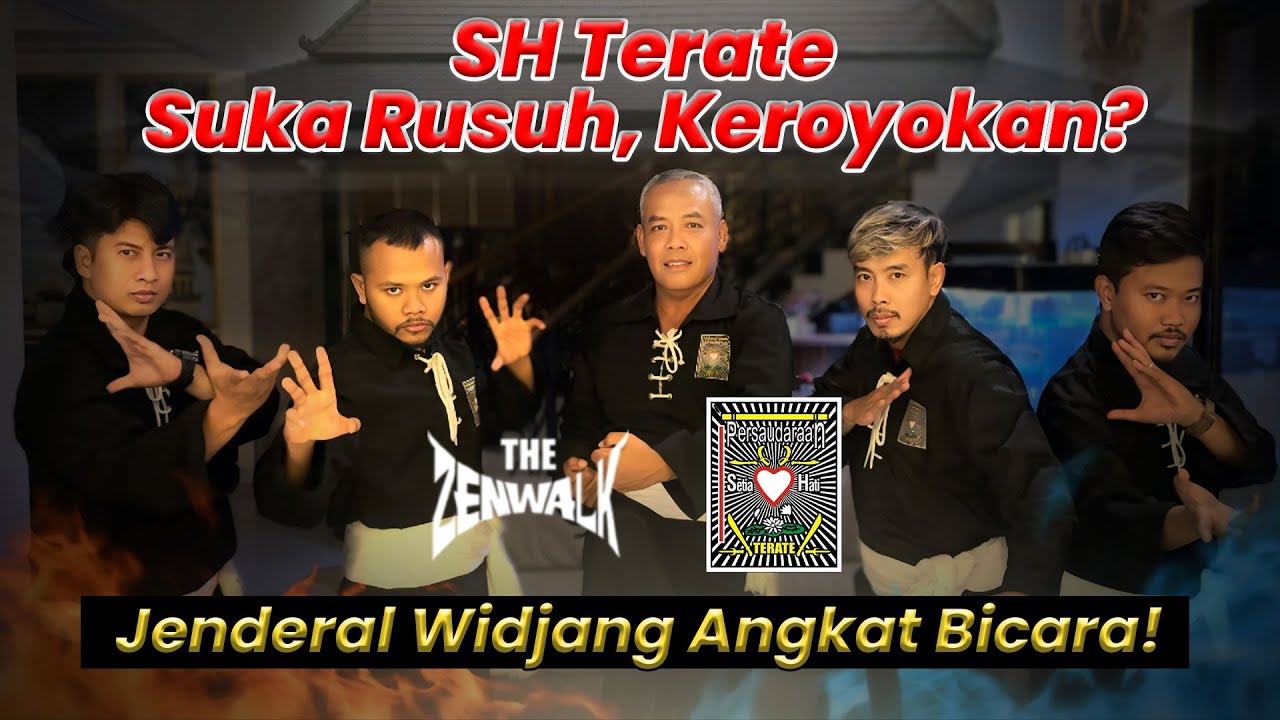 Klarifikasi SH Terate Jenderal Widjang, Itu Hanya Oknum! #shterate #psht #viralvideo #thezenwalk