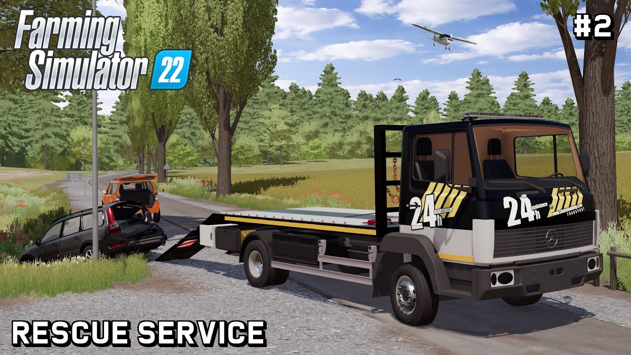 Buying new truck for rescue - MERCEDES BENZ 914 | Rescue Service | Farming Simulator 22 | Episode 2