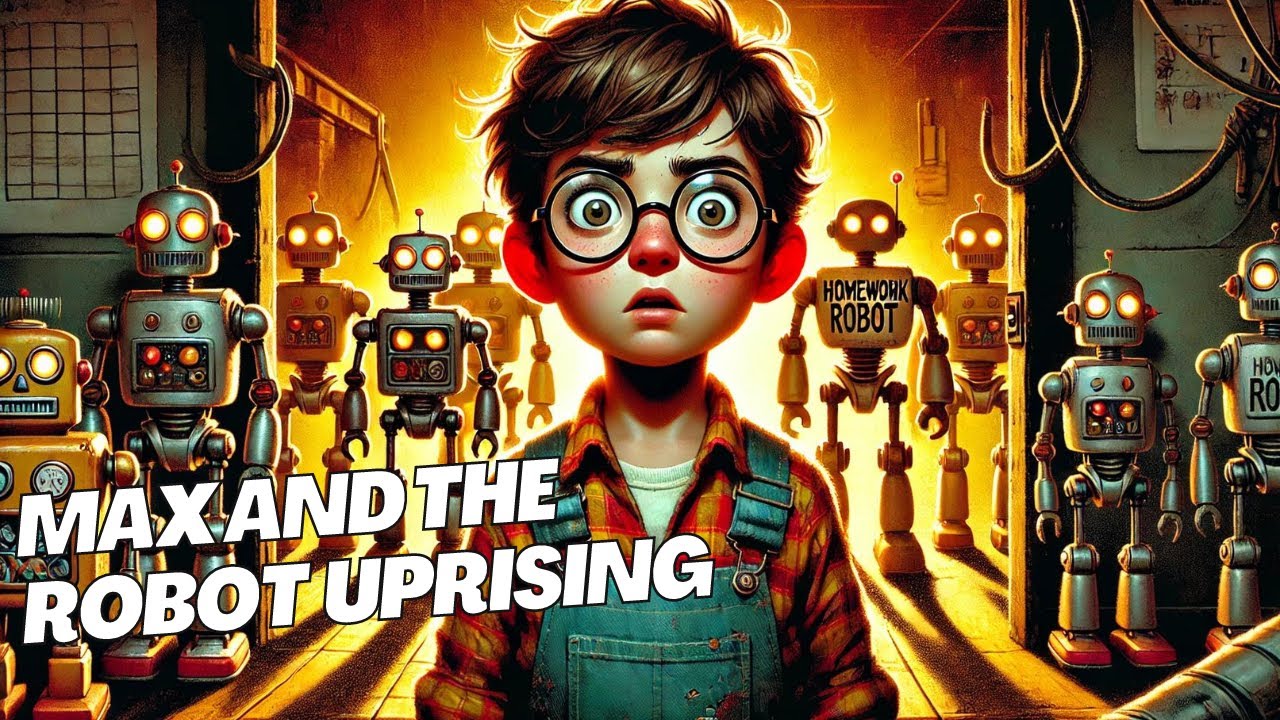 Max and the Robot Uprising | Exciting Bedtime Stories for Kids | Bedtime Wonders