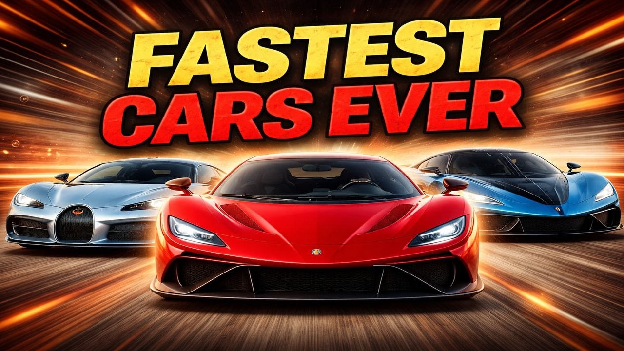 10 самых быстрых автомобилей в истории – номер 3 вас шокирует!