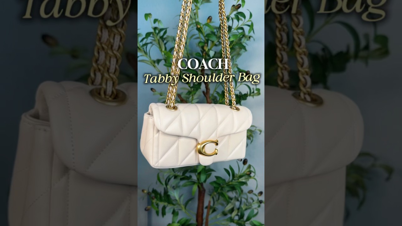Coach Tabby Shoulder Bag | Unboxing My New Bag 