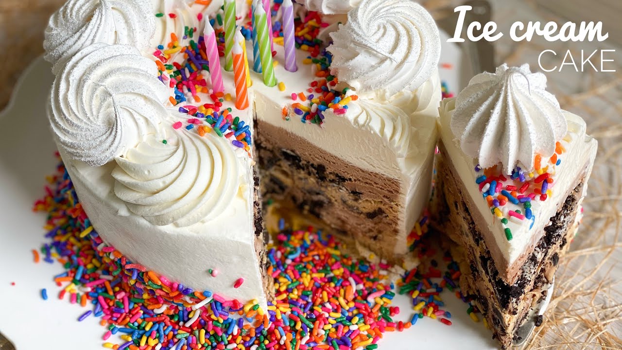 ICE CREAM BIRTHDAY CAKE