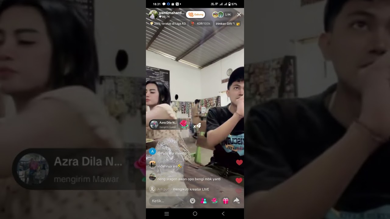 AKHIRNYA YANTI MAHARDIKA KETURUTAN MAKAN NASI JAGUNG DI TRAKTIR EMBUES