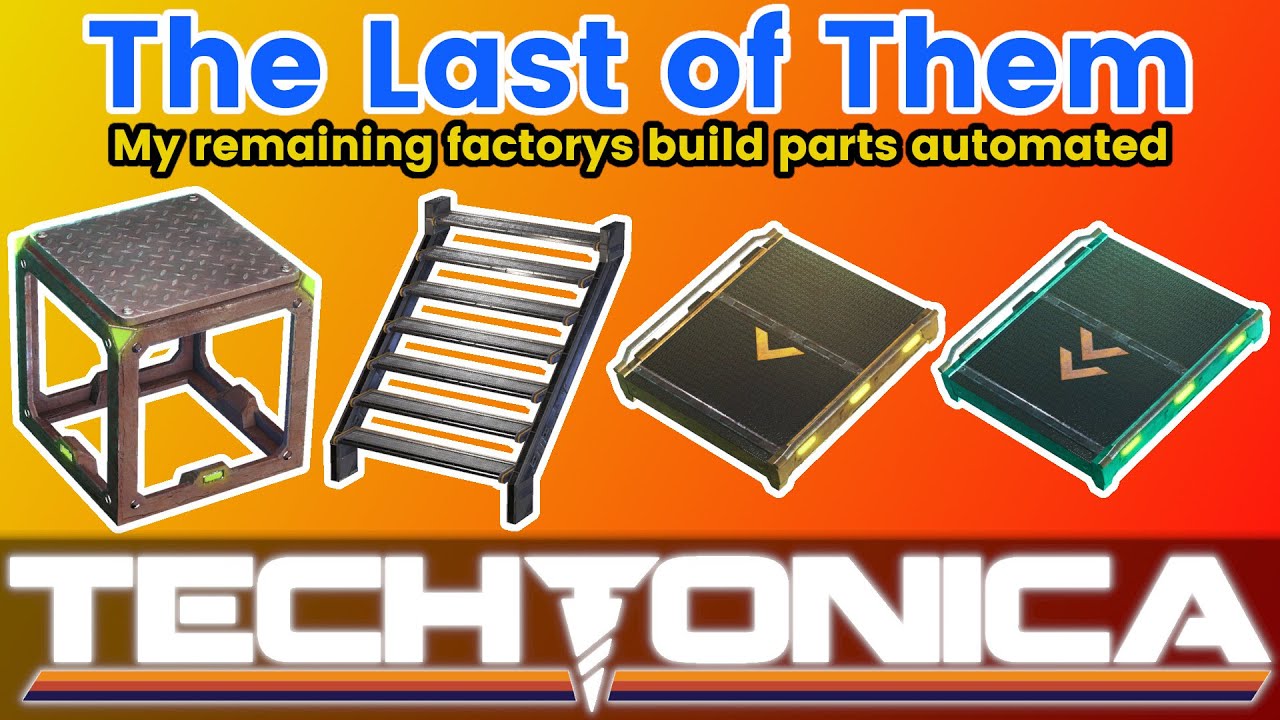 Automating the last of my factory building parts in Techtonica