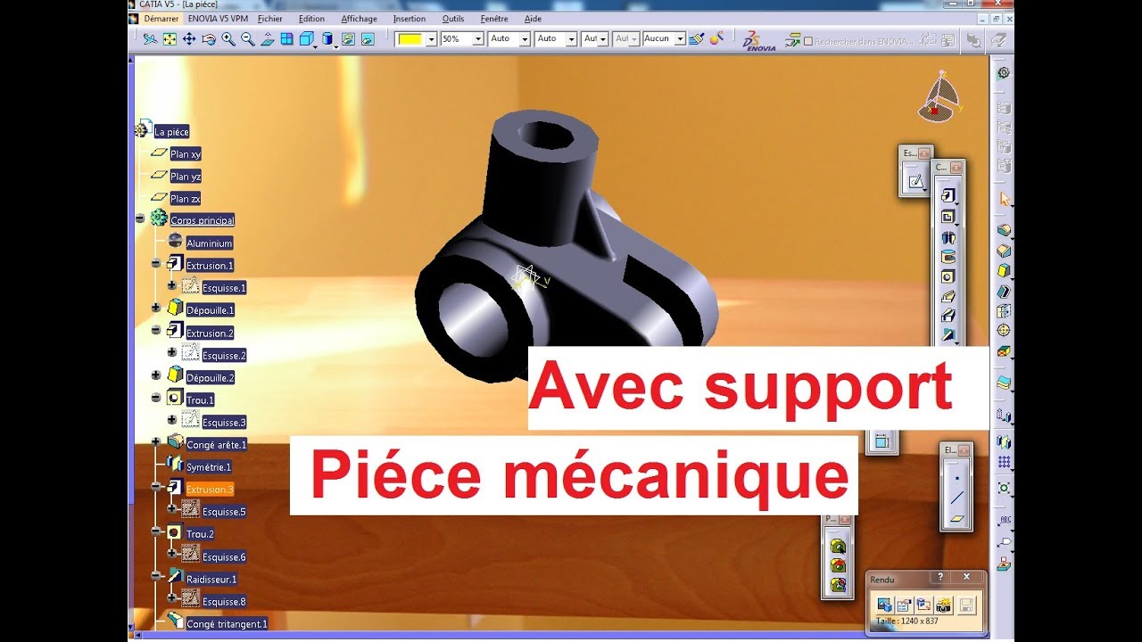 Apprendre Catia V5