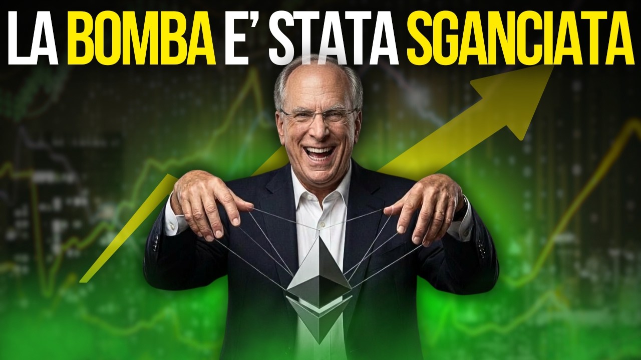 BLACKROCK ha SGANCIATO “LA BOMBA” 💣 (e nessuno se n'è accorto!) BITCOIN & ETHEREUM NEWS