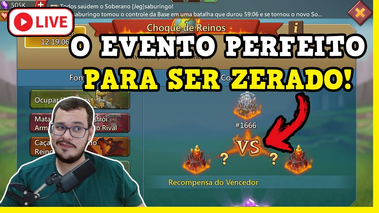 🔴LORDS DO ZERO - SEM PATROCÍNIO DA IGG! #149 Lords Mobile