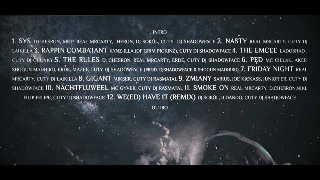12. DJ Shadowface - 