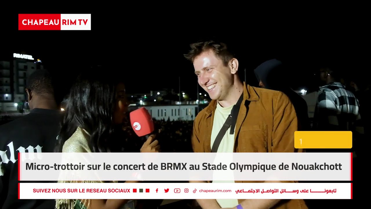 Micro-trottoir sur le concert de BRMX au Stade Olympique de Nouakchott
