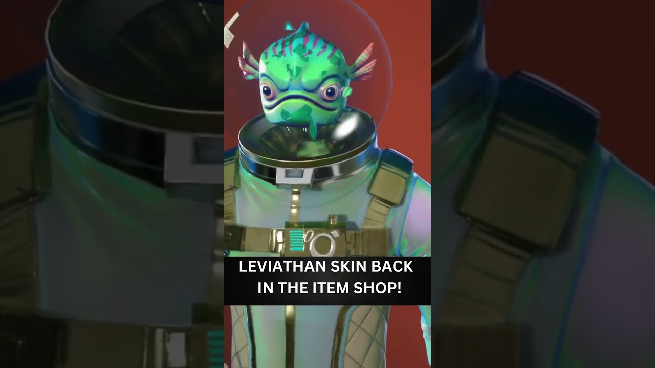 *NEW* LEVIATHAN SKIN CHAPTER 6  SEASON 2 RETURNS FORTNITE ITEM SHOP #SHORTS #FORTNITE #FORTNITECLIPS