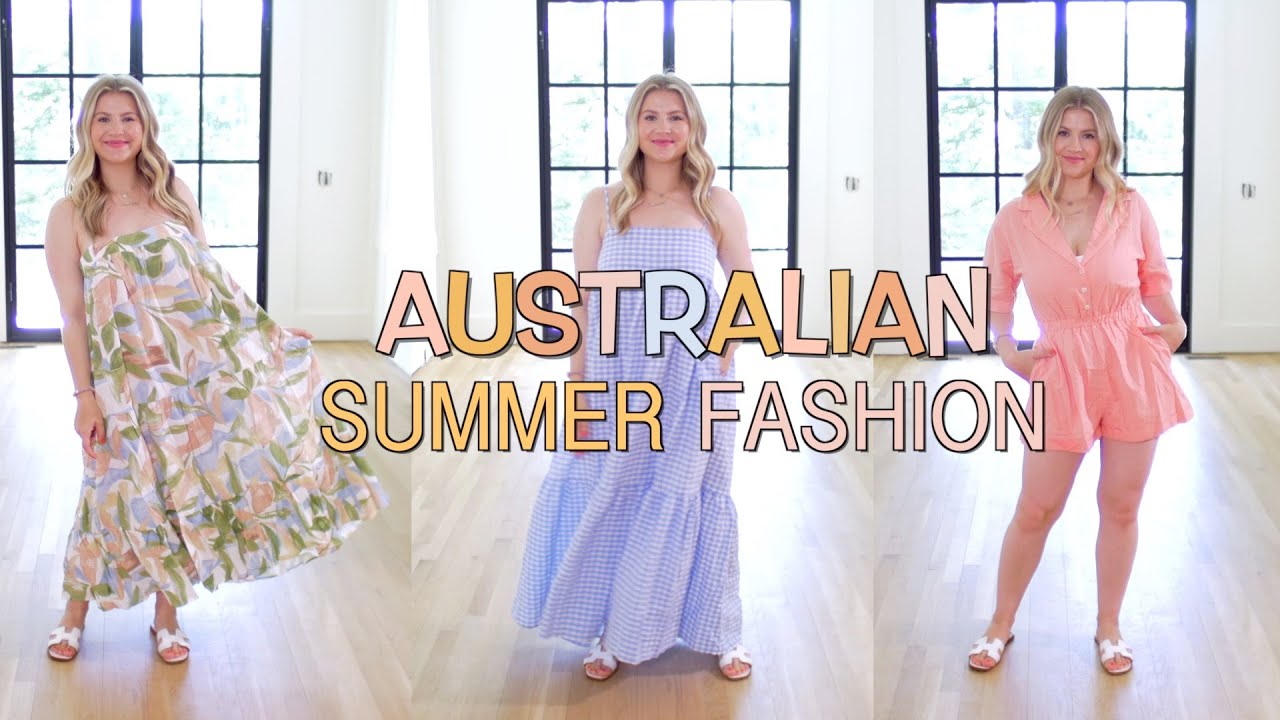 AUSTRALIAN Summer Fashion Try On!