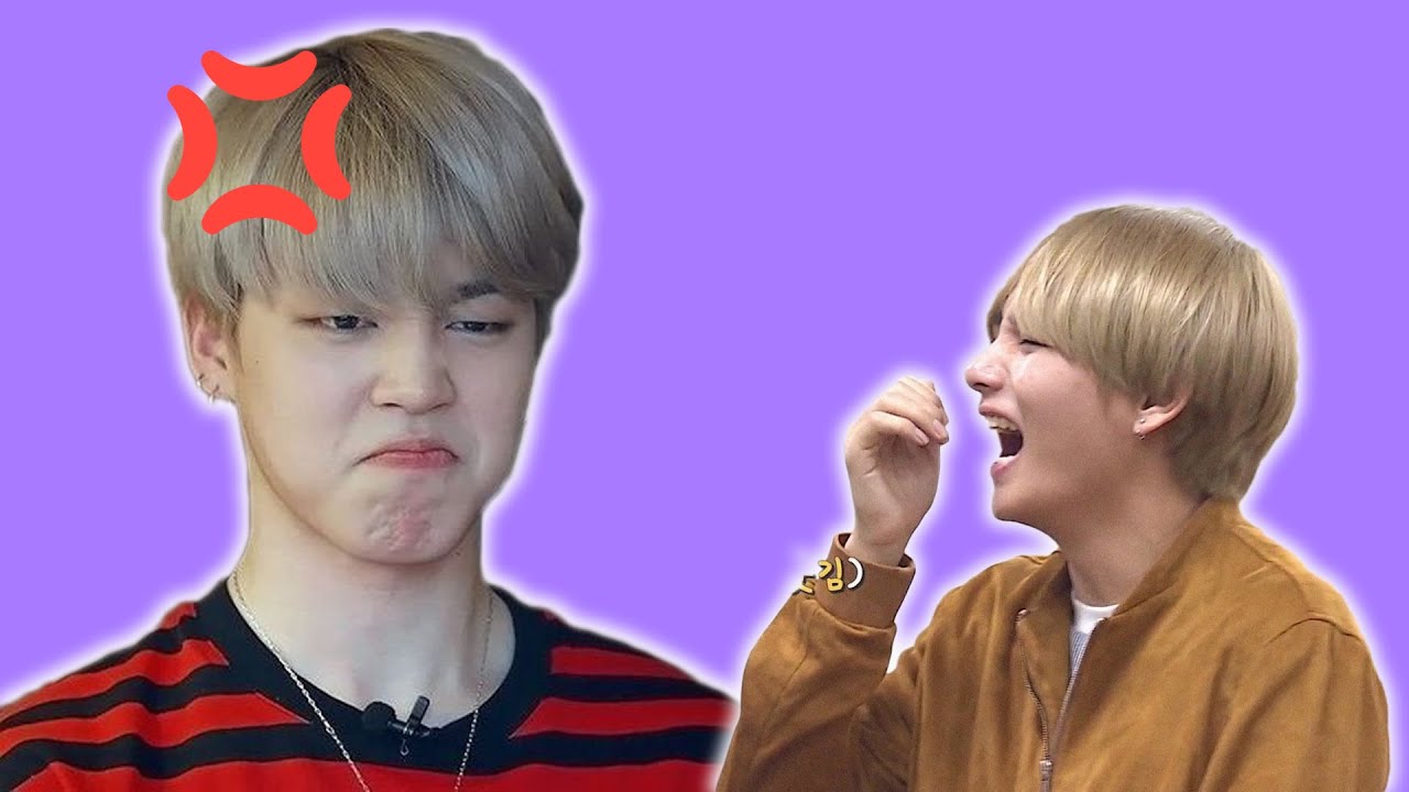 SAAT JIMIN BTS MARAH-MARAH😠😂