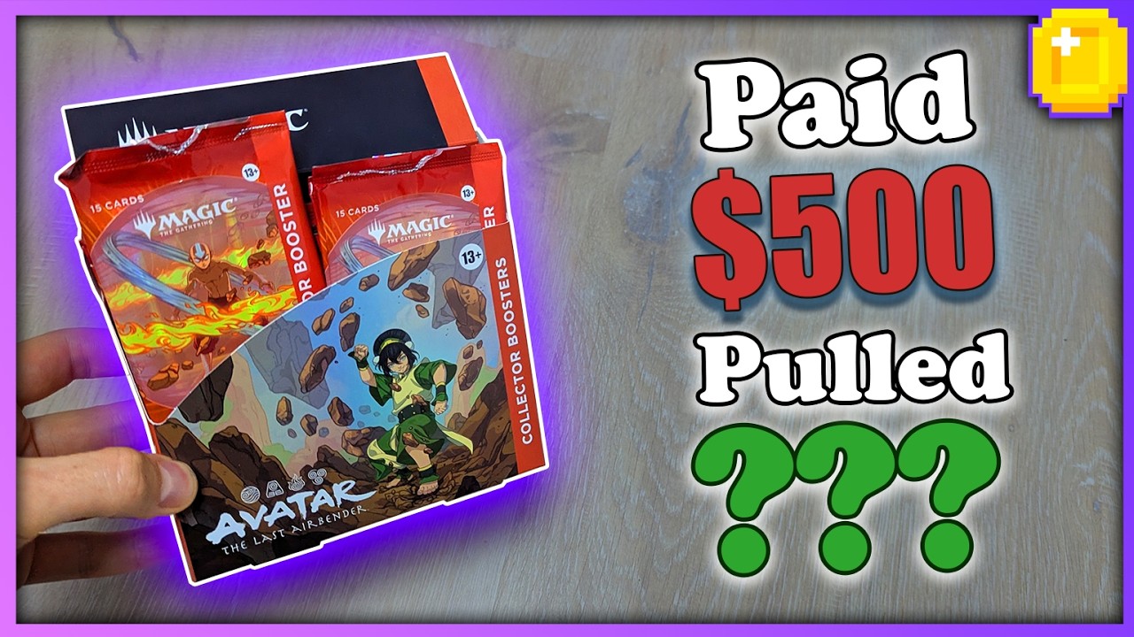 Let's Pull At Least $500! | Avatar COLLECTOR Booster Box #avatarthelastairbender