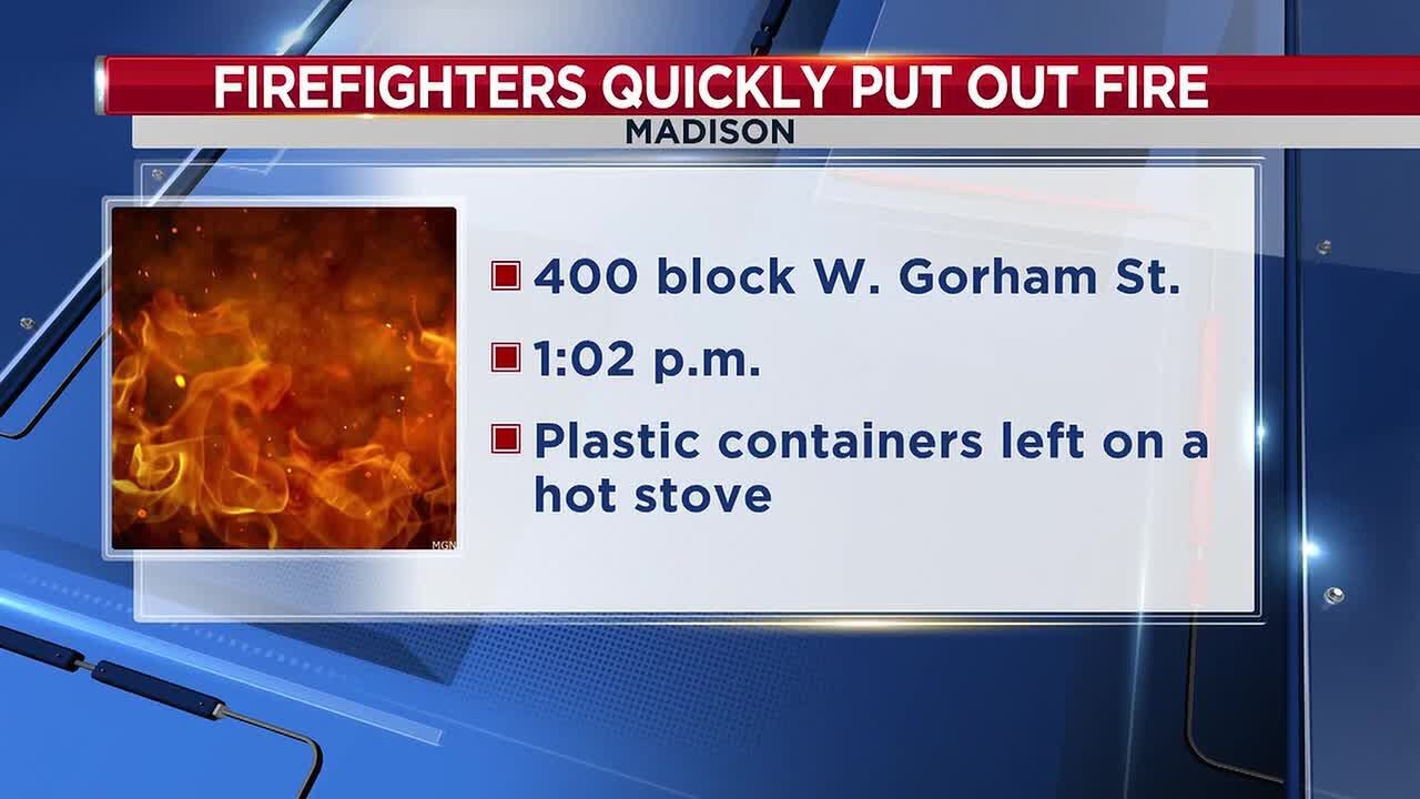 Plastic containers on hot stove sparks fire at Aberdeen Apartments, firefighters say