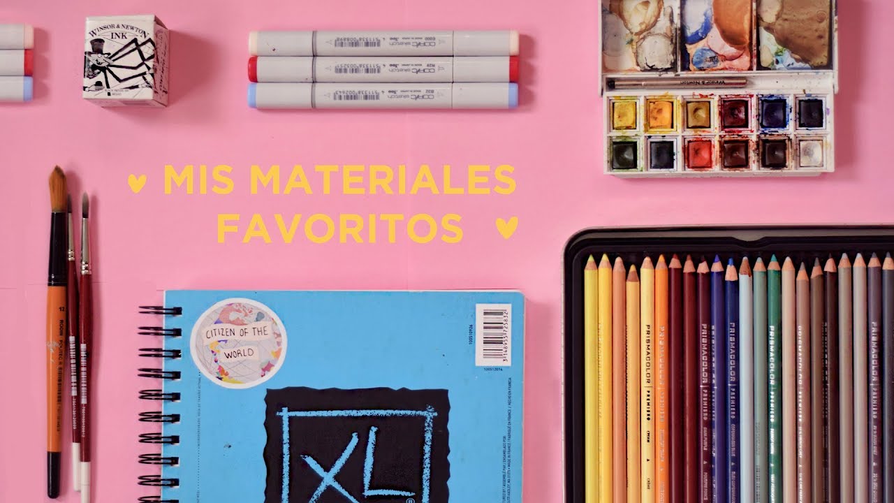 Mis Materiales de Arte/Dibujo Favoritos