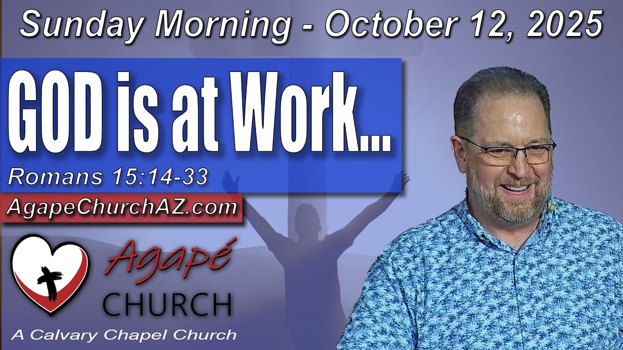 “GOD Is at Work”  (Romans 