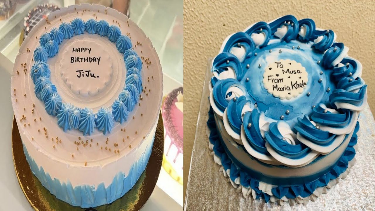 Welcome Baby Boy Cake Decorating Tutorial🍼/New Born Baby Cake