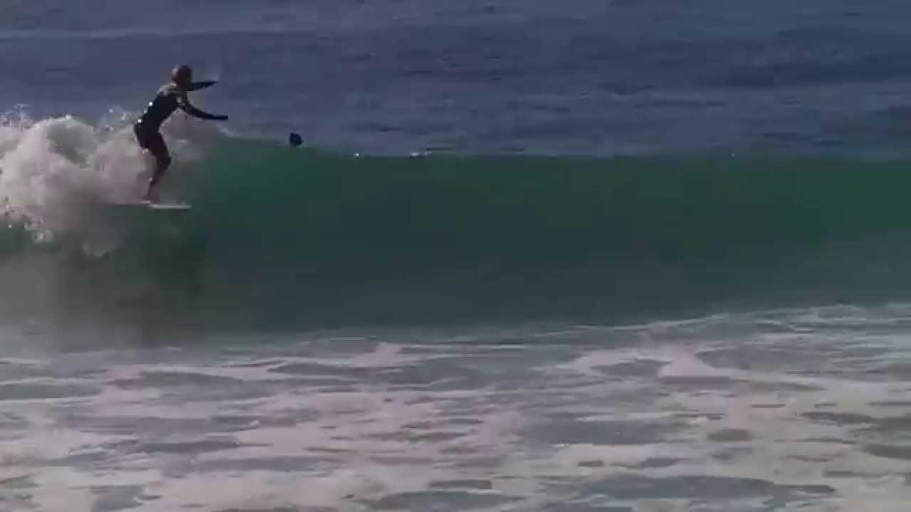Sesión de surf en la playa Montalvo 31.10.2014 FOAMtv
