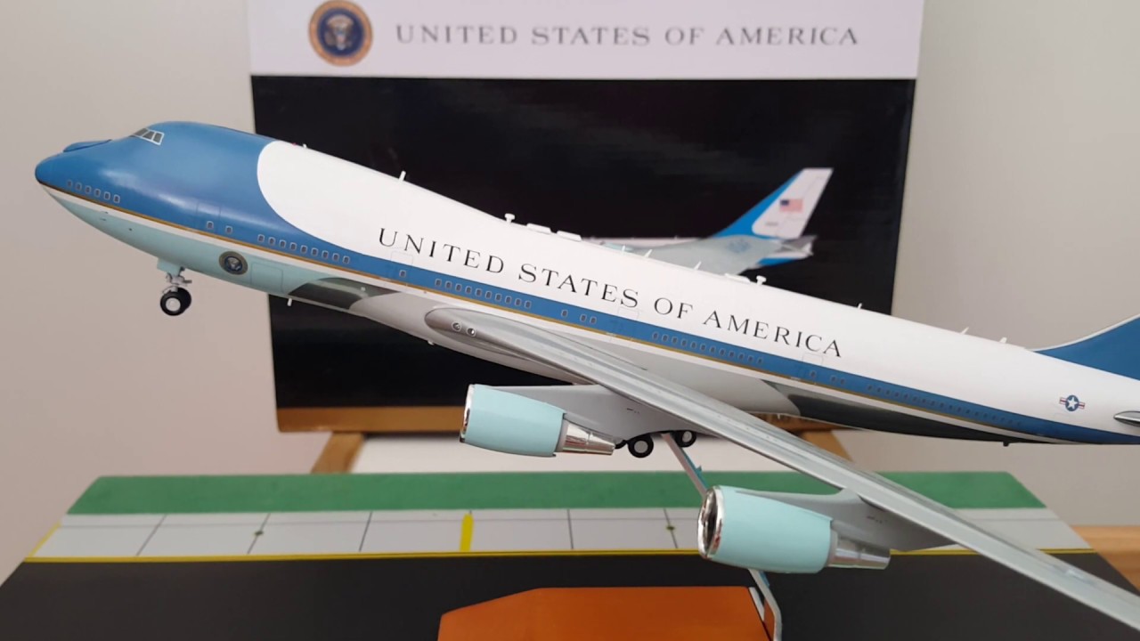 GEMINI200 Air Force One in 1:200 scale review 747-200