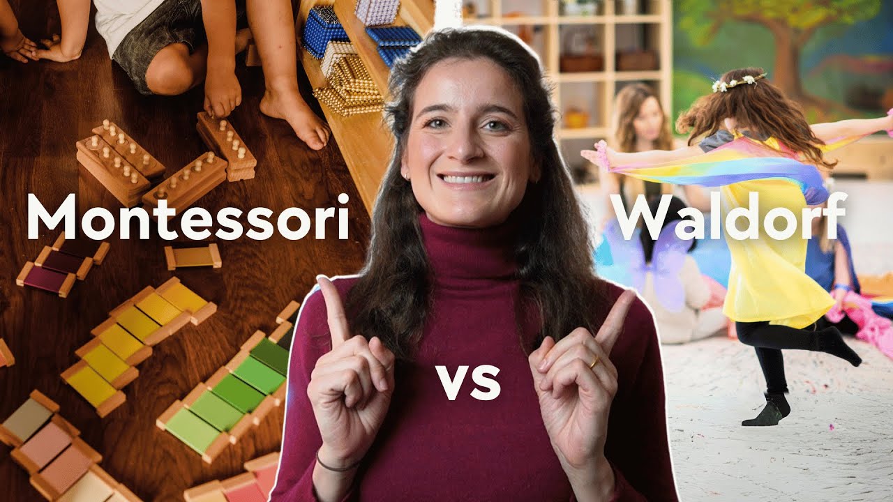 Las diferencias entre MONTESSORI y WALDORF