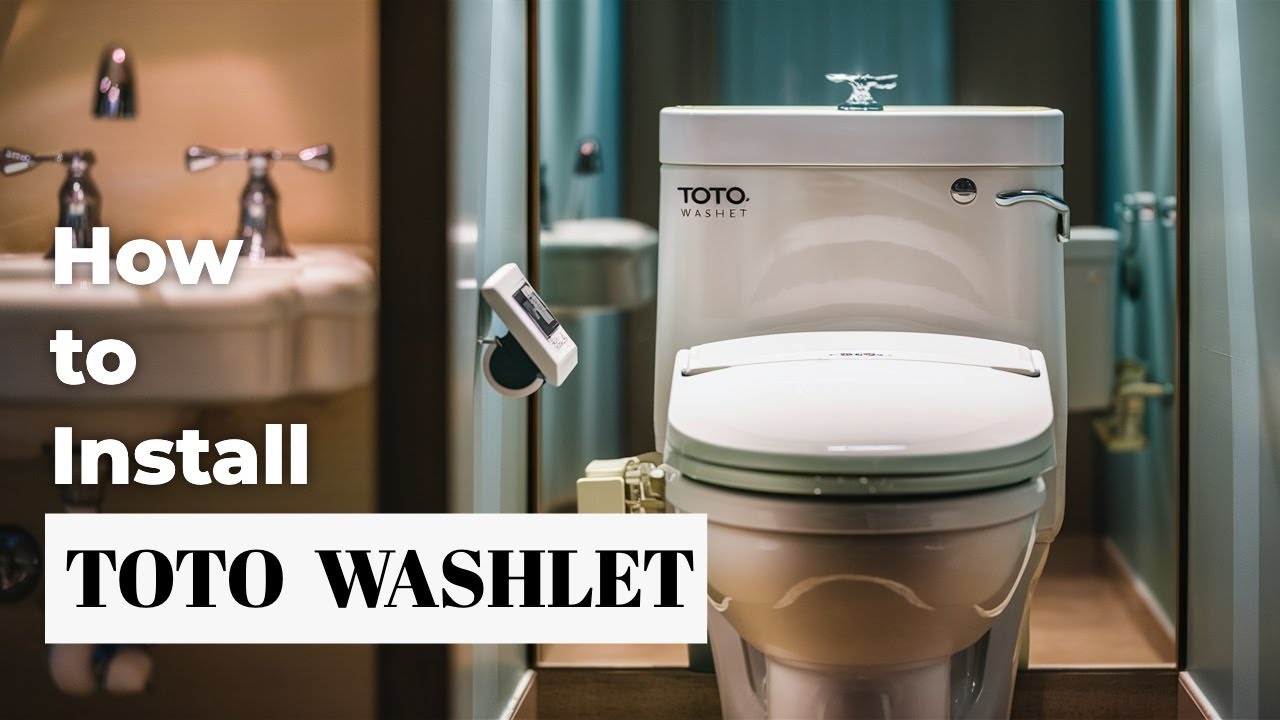 How to Install a TOTO Washlet Bidet Seat