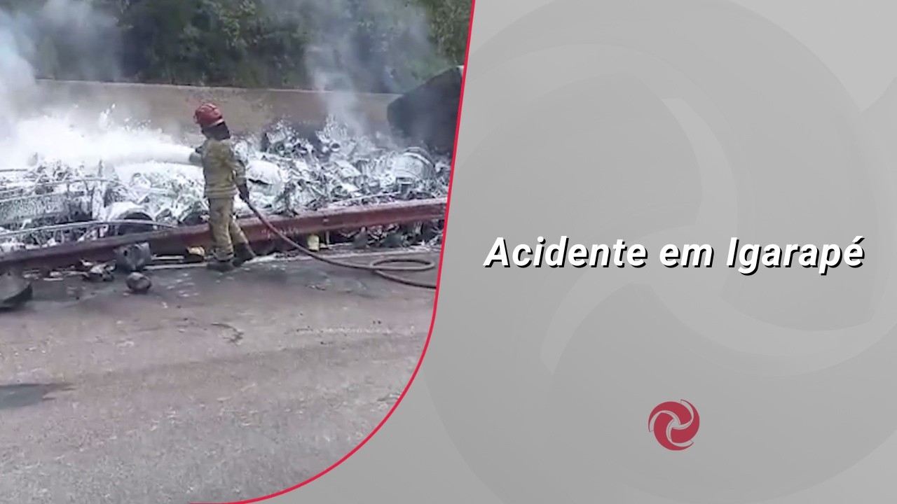 Motorista de caminhão morre em acidente na Serra de Igarapé