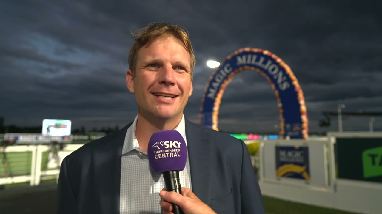 Bjorn Baker on O' Ole's fantastic win in the Magic Millions 2YO Classic