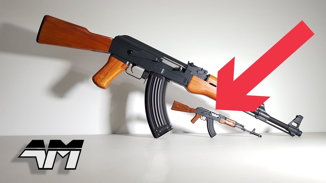 Tiny AK-47 from GoatGuns / AK-74 Hybrid / Unboxing & Review