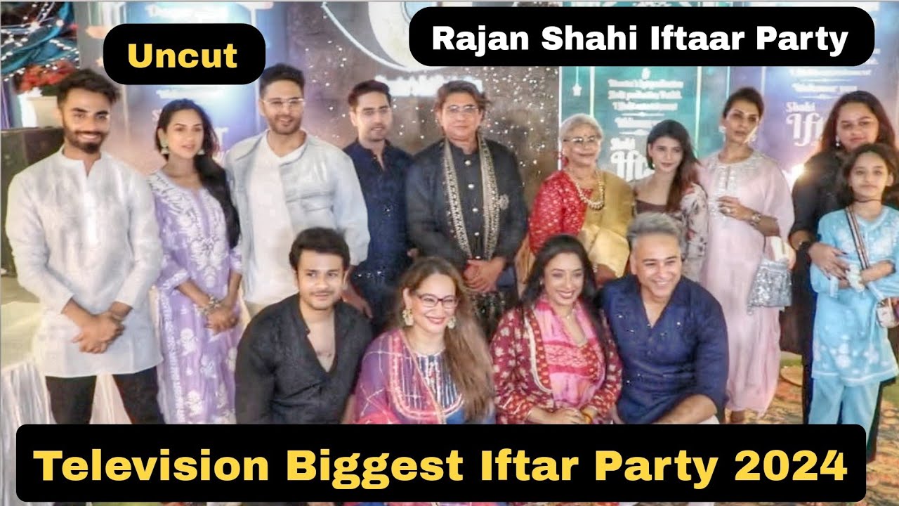 YRKKH Iftaar Party | Samridhii Shukla, Rohit Purohit, Garvita, Rupali Ganguly,Gaurav Khanna,Shivangi