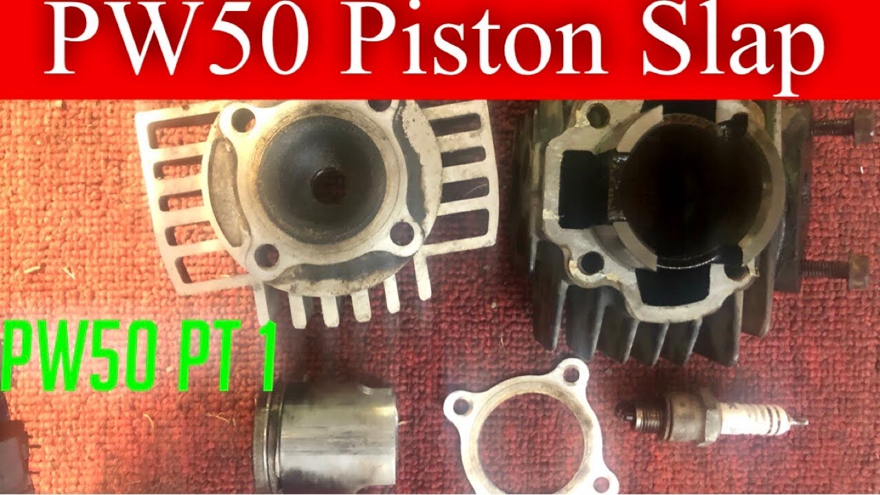 How to Take Apart a Yamaha PW50 Top End ( PDUB Build PT #1 Piston Slap)