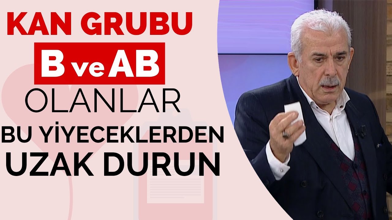 B ve AB kan grubu olanlar aman dikkat! Bu yiyeceklerden uzak durun!