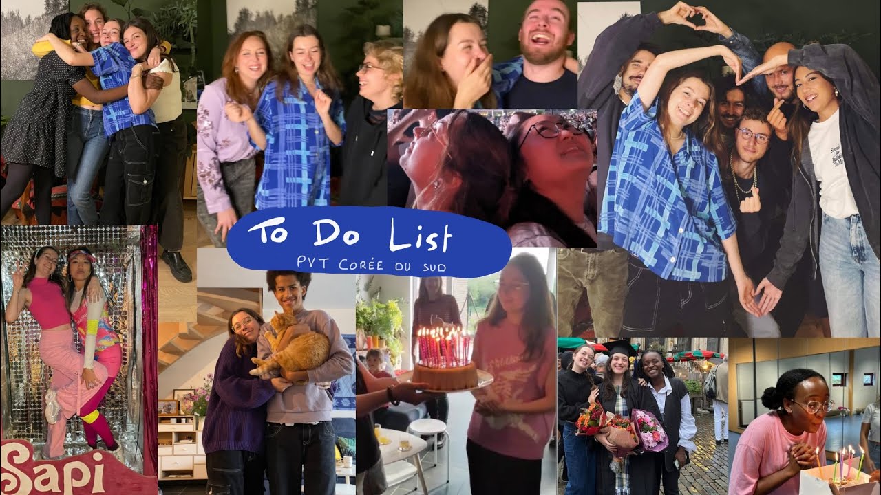 JOURNAL VIDÉO | ma to-do list avant de partir en pvt en Corée du Sud 🧳
