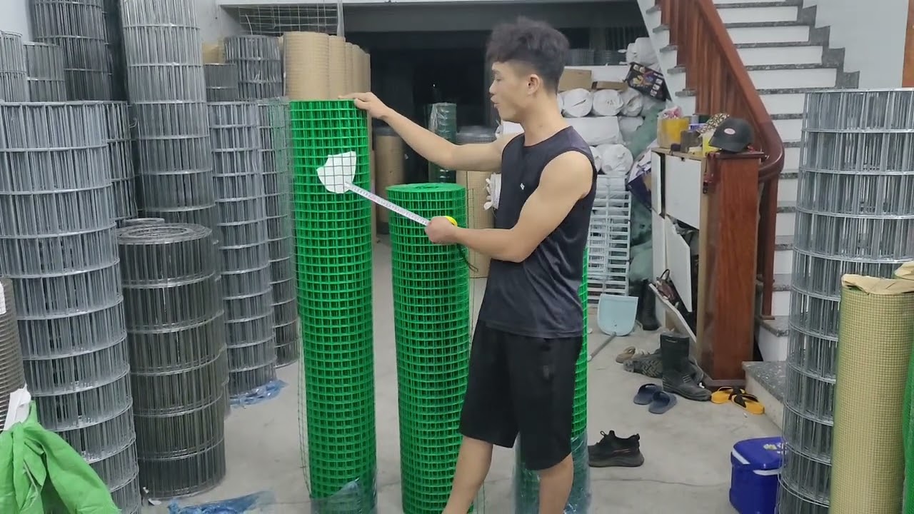 lưới thép bọc nhựa ô 3 vuông 0337188132