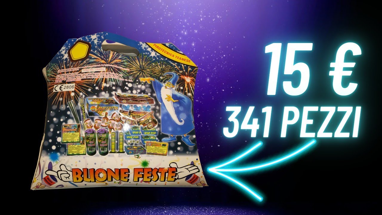 UNBOXING E TEST della VALIGETTA MISTA TEANESE - Box da più di 300 PETARDI MISTI