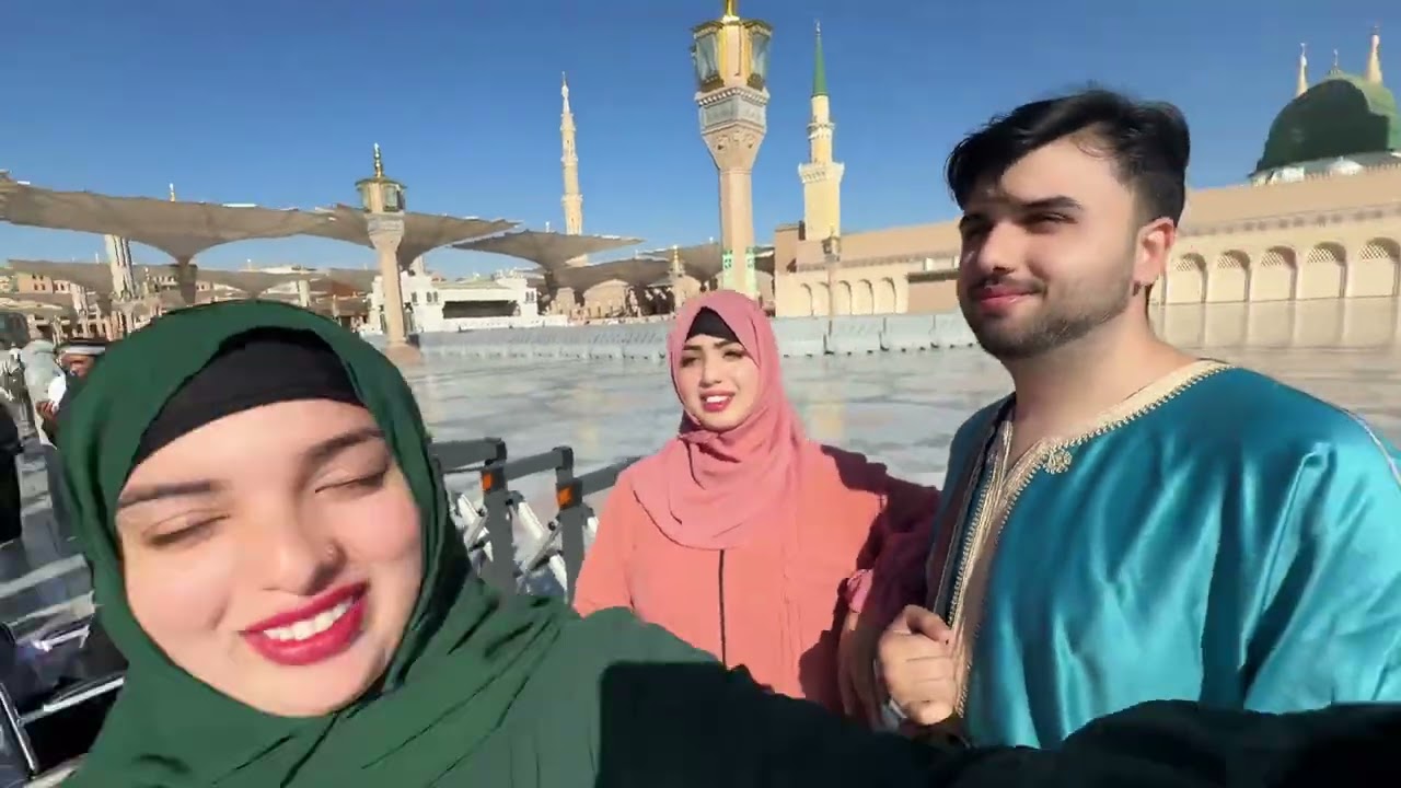 Msjid E Nabwi Saudia Arabia 🤍💚