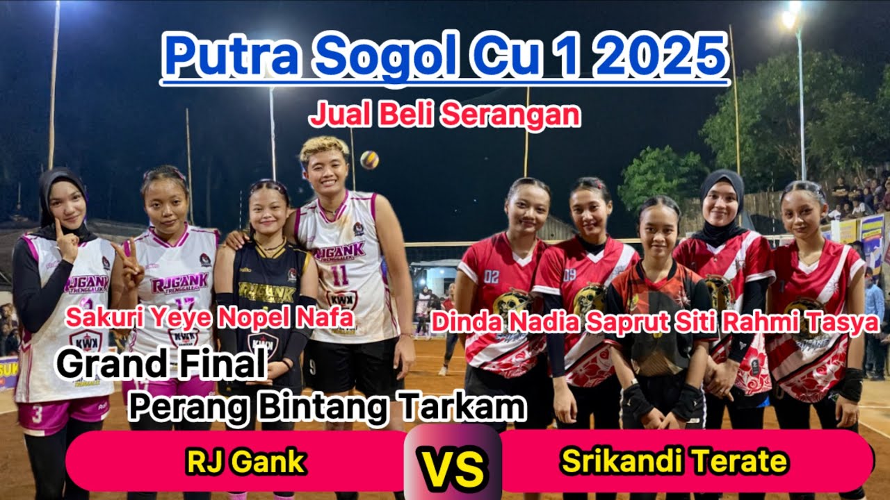 Grand Final Perang Bintang Tarkam |RJ Gank [Sakuri,Nafa] Vs Srikandi Terate [Siti rahmi,Tasya,Nadia]