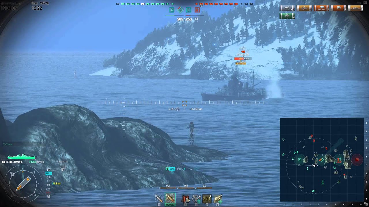 World of Warships: The Beautiful Baltimore - Commentary [146k Damage]