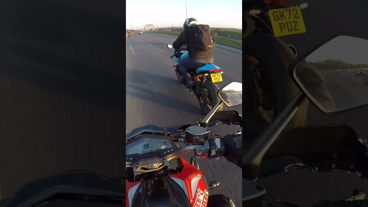 Zontes ZT125 U1 VS Triumph Speed triple 1200
