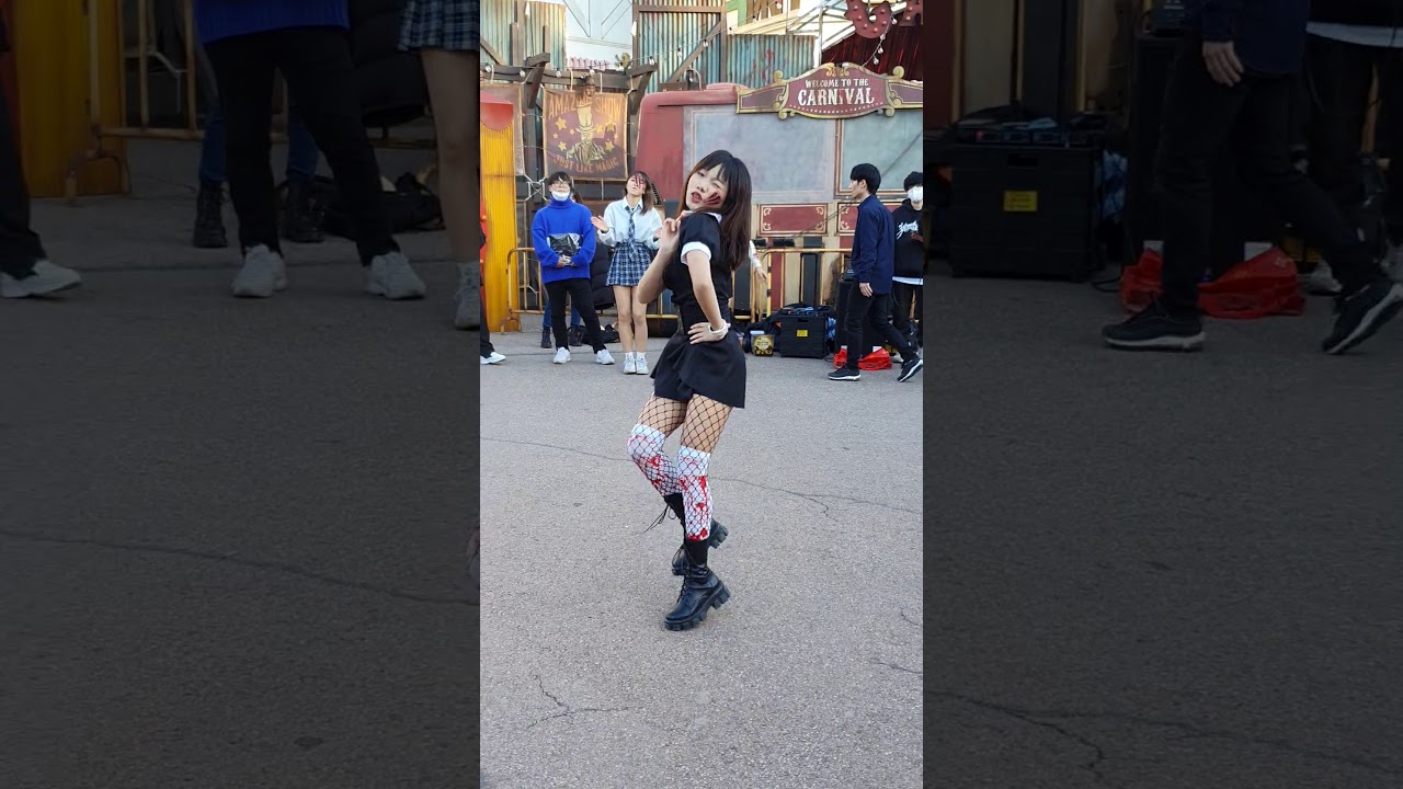201024 Love sick girls - 춤추는 곰돌 에버랜드 버스킹 직캠ㅣLove sick girls - AF STARZ EverLand busking fancam