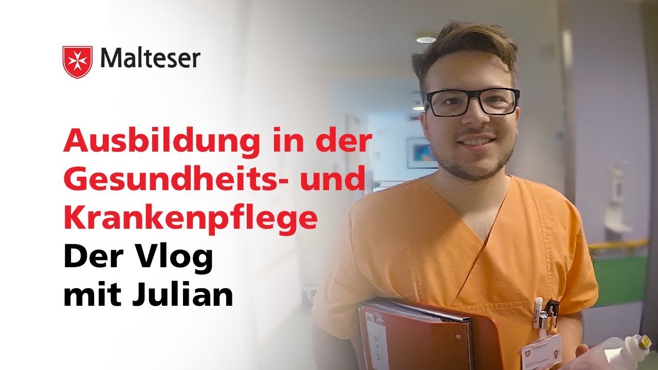 Azubi in der Gesundheits- und Krankenpflege – Der Vlog mit Julian