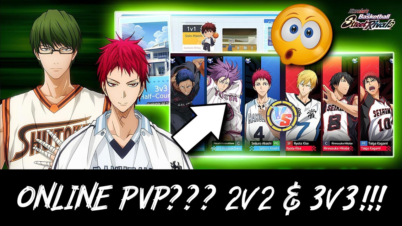 Игра Kuroko's Basketball Street Rivals &mdash; ПОТРЯСАЮЩАЯ!!!