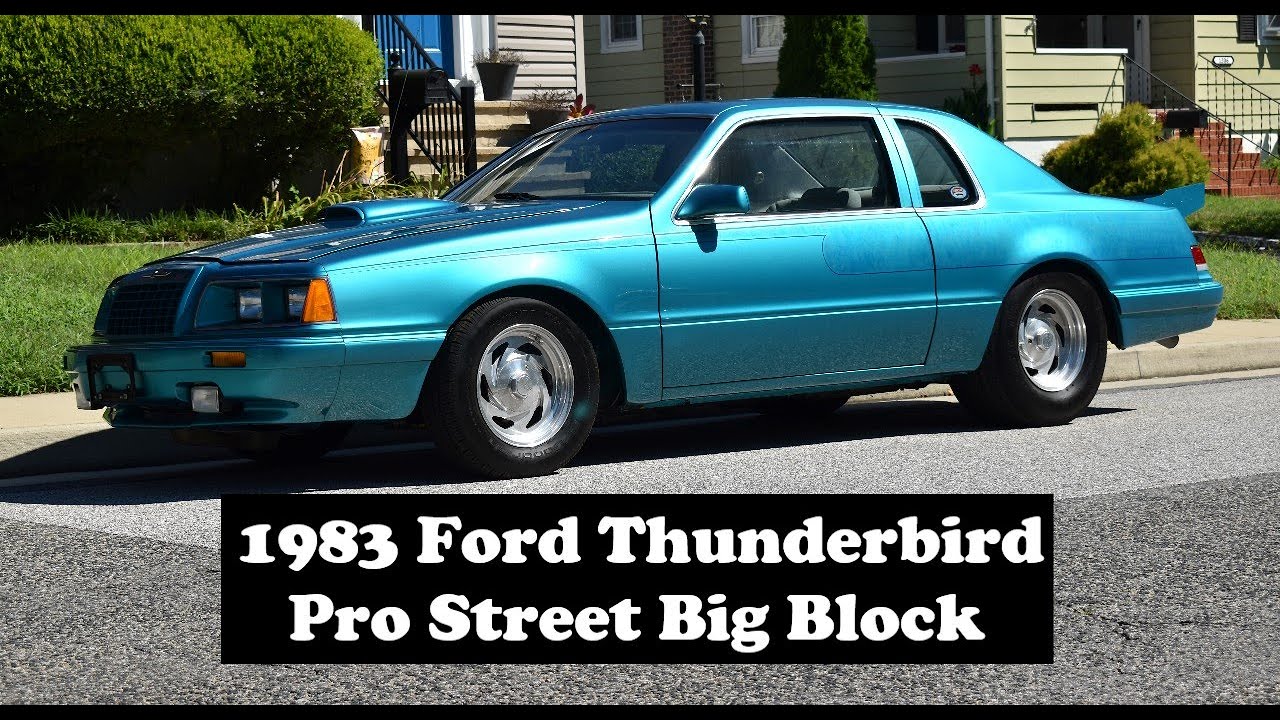 1983 Ford Thunderbird Muscle Car