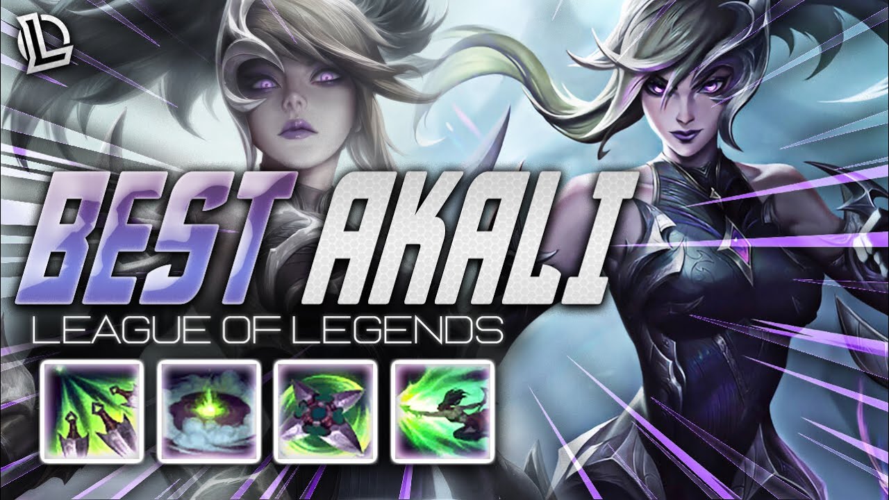 AKALI MONTAGE - BEST AKALI PLAYS | Ez LoL Plays #936