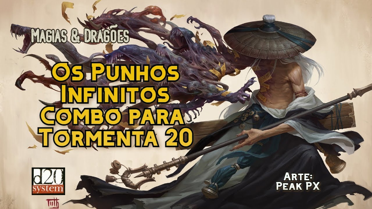Salin O Lutador dos Mil Punhos! | Combo de Tormenta 20