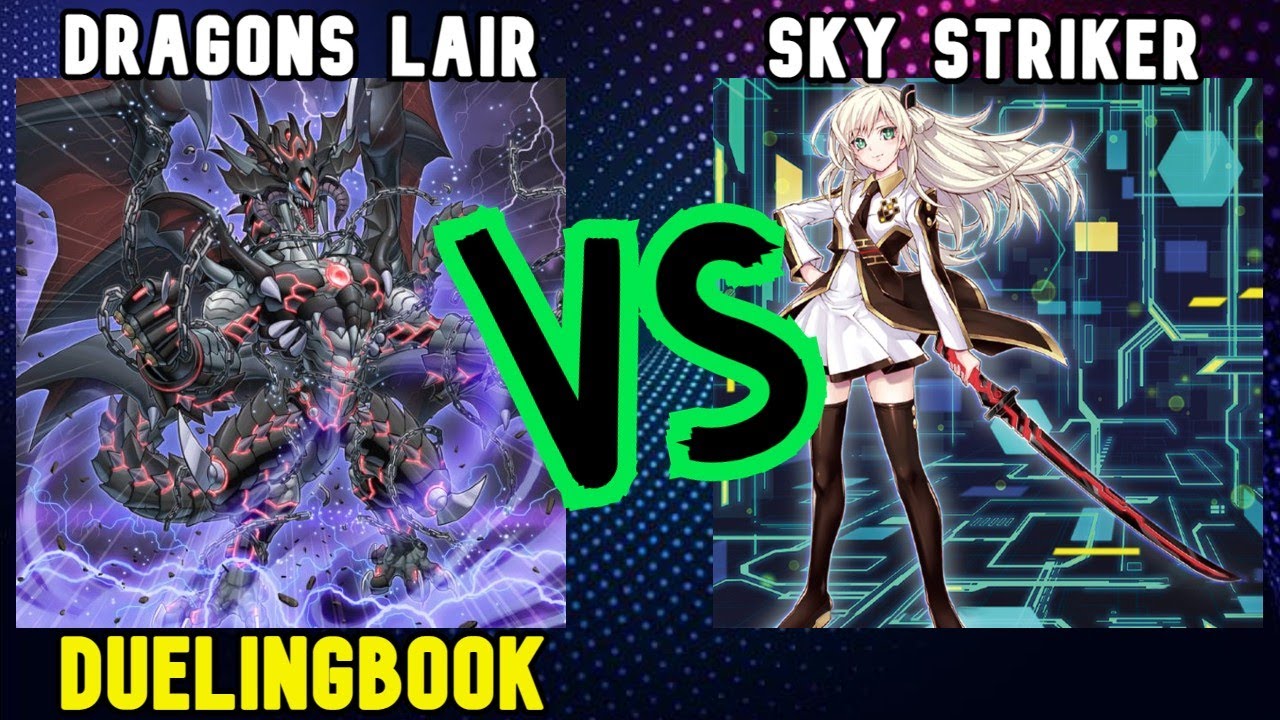 Dragons Lair VS Sky Striker | Yugioh Duelingbook Replay Commentary | 11JAN2023