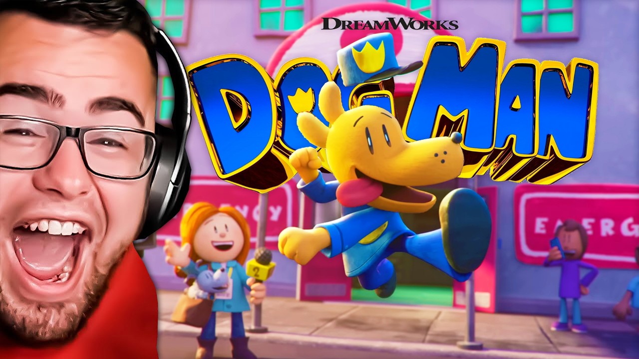 DOG MAN Official Trailer Reaction!!