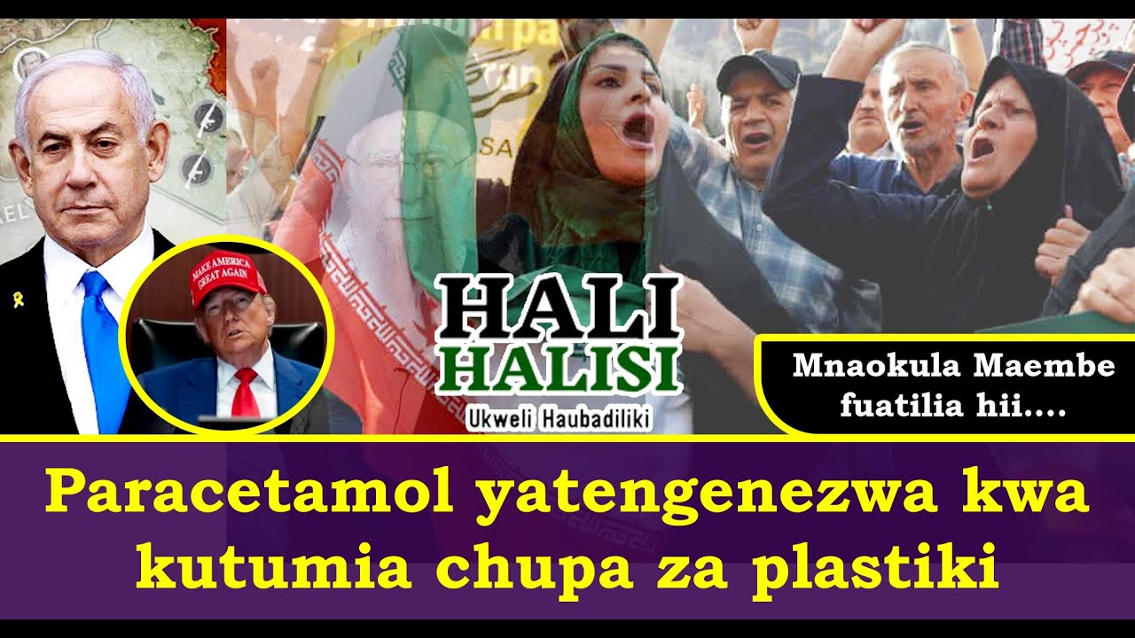 HALI HALISI: Paracetamol yaanza kutengenezwa kwa plastiki; NATO yaanza mkutano The Hague